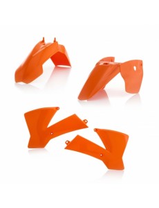 KIT PLÁSTICOS STANDART ACERBIS KTM 65 SX 2004 - 2008 LARANJA